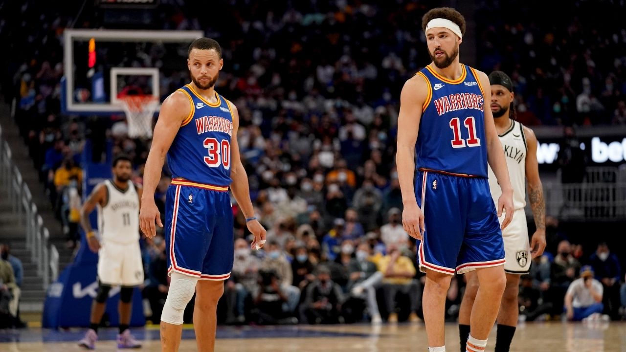 "Hey Serge, don't ever test Klay Thompson and me like that ever again!": Warriors' Stephen Curry saves his Splash Brother from embarrassment by picking up a FaceTime call on Serge Ibaka's show