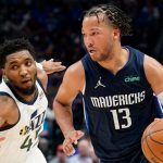 "Donovan Mitchell committed 8 different war crimes on defense": NBA Fans are going wild as a Luka Doncic-less Dallas Mavericks take down the Utah Jazz