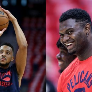 "Man, CJ is a great dude, great teammate, and I'm excited to be on board with him": Zion Williamson clears the air over his future with Pelicans