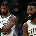 “Marcus Smart got DPOY from me, I taught him everything he knows!”: Jaylen Brown is adamant in receiving credit for Celtics defender’s stellar play against Kyrie Irving and Nets