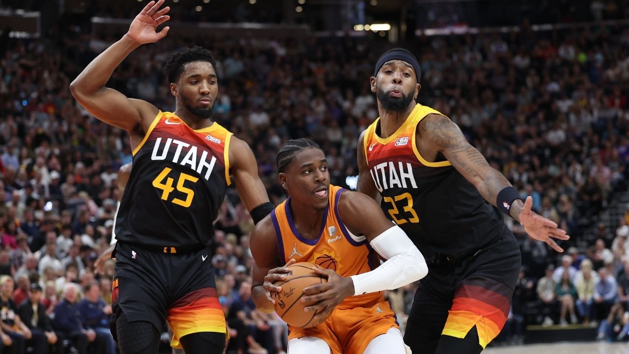 "Royce O'Neale gamewinner? This sport is in the gutter": NBA Twitter lauds Donovan Mitchell alongside the Utah Jazz swingman for sensational 2nd half efforts in their Game 1 win vs Doncic-less Dallas Mavericks