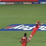 Rahul Tripathi catch vs Gujarat Titans: SRH fielder grabs stunning diving catch to dismiss Shubman Gill at DY Patil Stadium