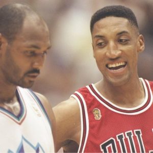 “Scottie Pippen could score 20 and stop you from getting a bucket whenever”: Karl Malone dishes out great praise towards the man who told him he couldn’t deliver