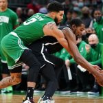 "Never seen anybody guard Kevin Durant straight up and block his shot!": Jayson Tatum held the Slim Reaper to just 4 points on 38 possessions in Game 1 of 2022 NBA Playoffs