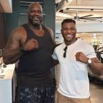 Francis Ngannou Shaquille O'Neal