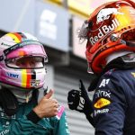 Watch as four-times world champion Sebastian Vettel shares a wholesome moment with current world champion Max Verstappen in Australia