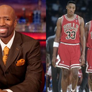 “Scottie Pippen is the only guy I’m jealous of because he played with Michael Jordan”: Kenny Smith expresses his regret over being picked one spot after the Bulls legend