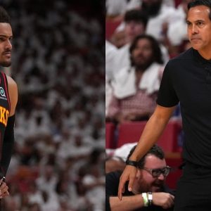 "It's probably been my most fun and challenging series, playing that chess match game with Coach Spo": Trae Young on being down 0-2 against the Heat