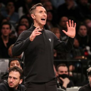 ‘When the Nets caved to Kyrie Irving, Steve Nash had no credibility’: Skip Bayless demands sacking of Nash after Kevin Durant and co. bow out of playoffs