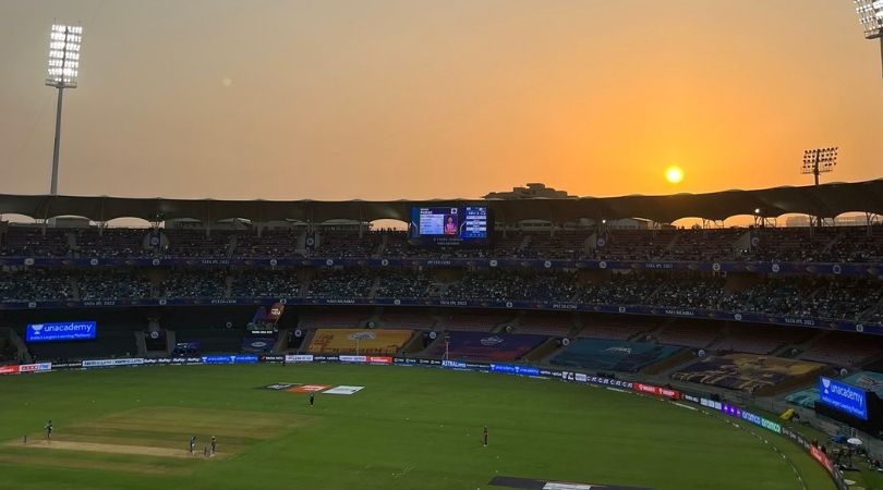 DY Patil Sports Academy pitch report: CSK vs RCB today match pitch report at DY Patil Stadium Navi Mumbai