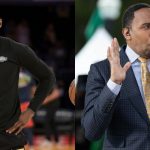 "The 2021-22 season ends the GOAT conversation for LeBron James": Stephen A. Smith gives his brutally honest verdict on the Lakers superstar