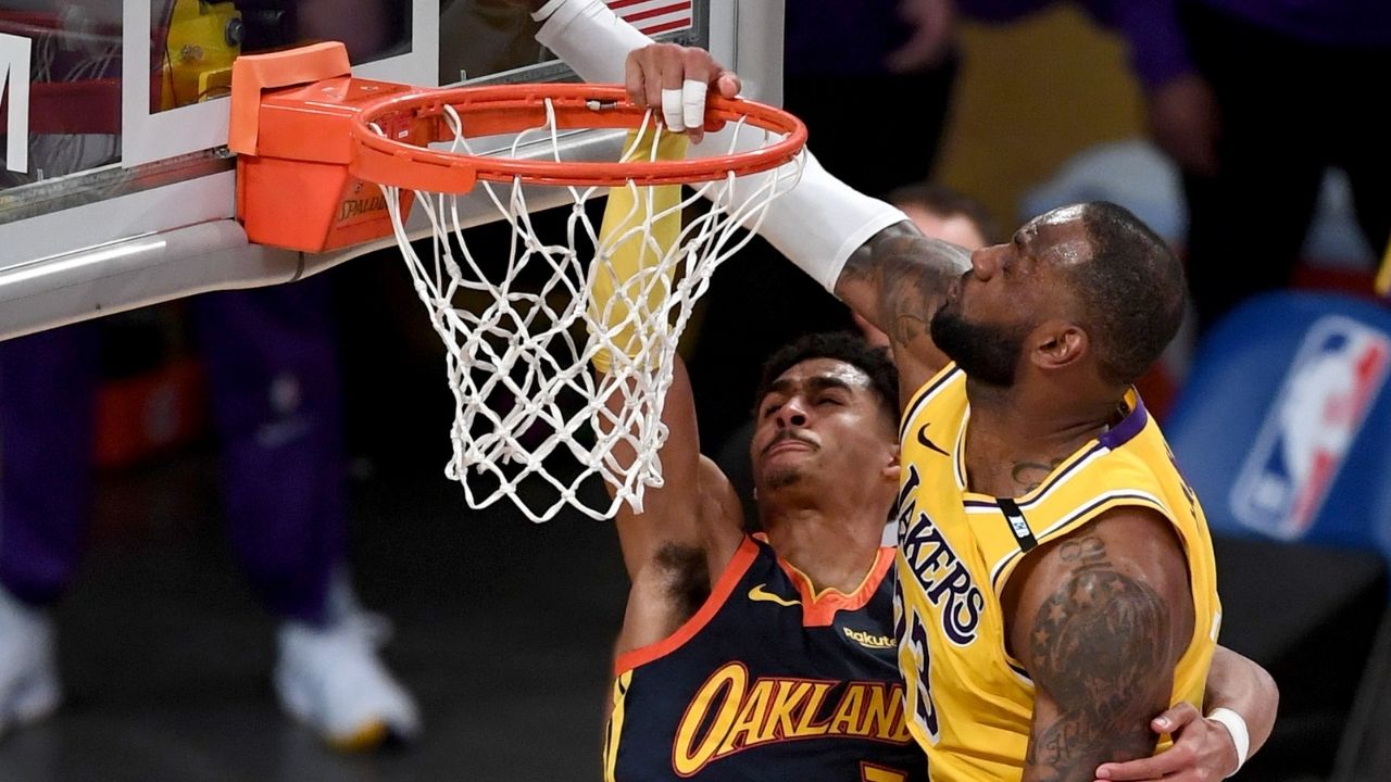 "LeBron James is worried about the wrong Michael Jordan": Jordan Poole is averaging 28.7 ppg in the playoffs, same as King James