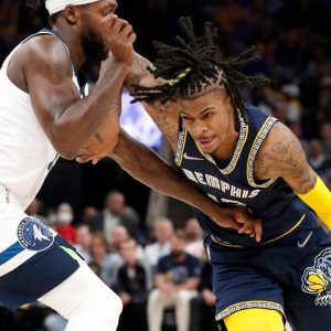 "The modern-day “Get the ball to Michael Jordan, everybody get the f*&# out of the way” line": NBA Twitter reacts to Ja Morant talking about his game-winner against the Timberwolves
