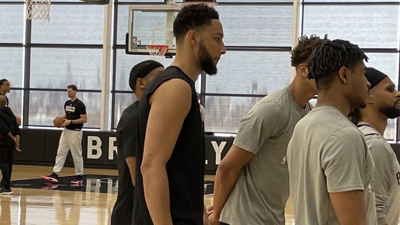 "Ben Simmons, why didn't you do this against the Hawks?": NBA Twitter obliterates the Nets star after he throws gauntlet down to courtside reporters