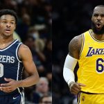 “Bronny is just working and Striving for Greatness!”: LeBron James shows love to the Sierra Canyon stud following the release of his mixtape