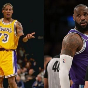 “Me, Michael Jordan, and Scottie Pippen could lock up LeBron James”: When Dennis Rodman firmly stated him and his fellow Bulls legends could defend Lakers star at a high level