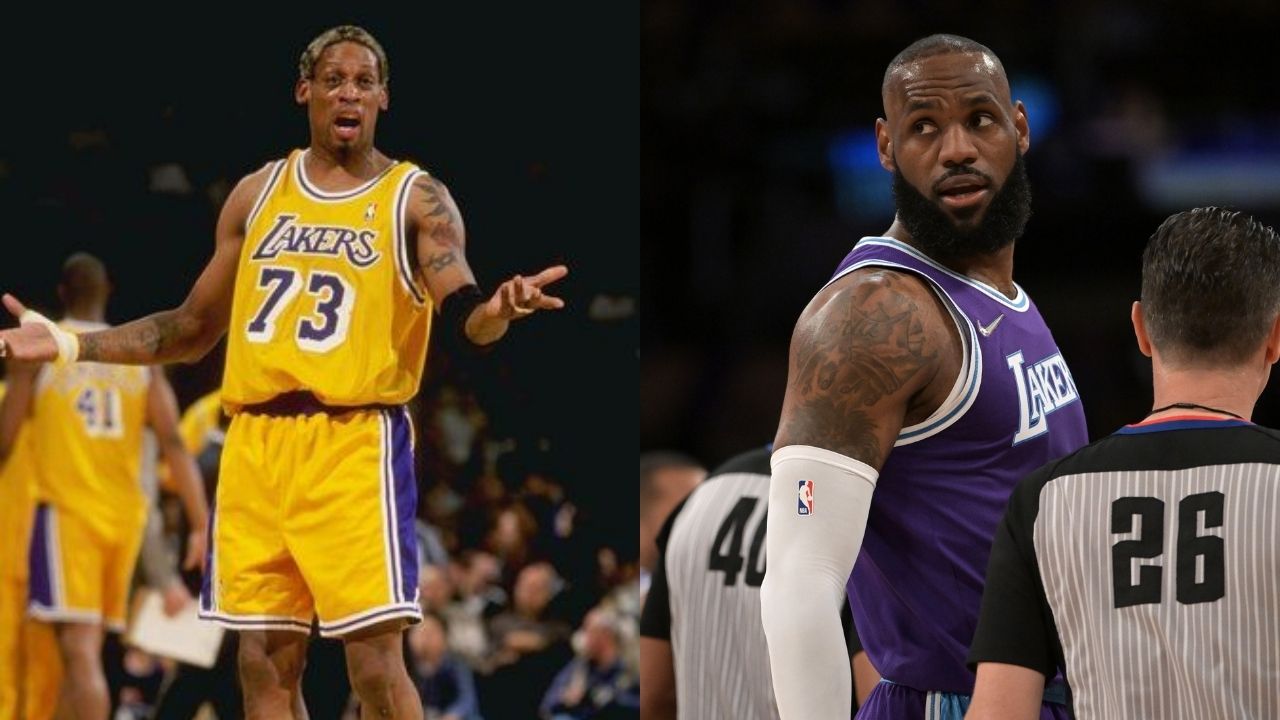 “Me, Michael Jordan, and Scottie Pippen could lock up LeBron James”: When Dennis Rodman firmly stated him and his fellow Bulls legends could defend Lakers star at a high level