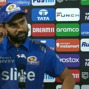 "Just the combination that we felt...": Rohit Sharma explains why Mumbai Indians played with two overseas players vs RCB