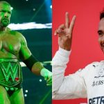 "Hope to see you when WWE comes to Abu Dhabi!"- Throwback to when Lewis Hamilton was awarded a WWE Championship belt by legend Triple H