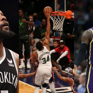 "If you are 'God' Kevin Durant, what does that make Giannis Antetokounmpo?": LeBron James gets caught in crossfire between Fox Sports analyst and Slim Reaper over a heated Twitter exchange
