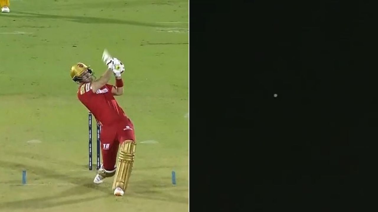 Liam Livingstone longest six IPL 2022: Liam Livingstone smacks Mukesh Choudhary for monster 108-metre six at Brabourne Stadium
