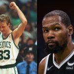 “Crazy how the internet turns grown men into attention wh*res”: Kevin Durant torches Celtics podcaster for claiming Larry Bird is better