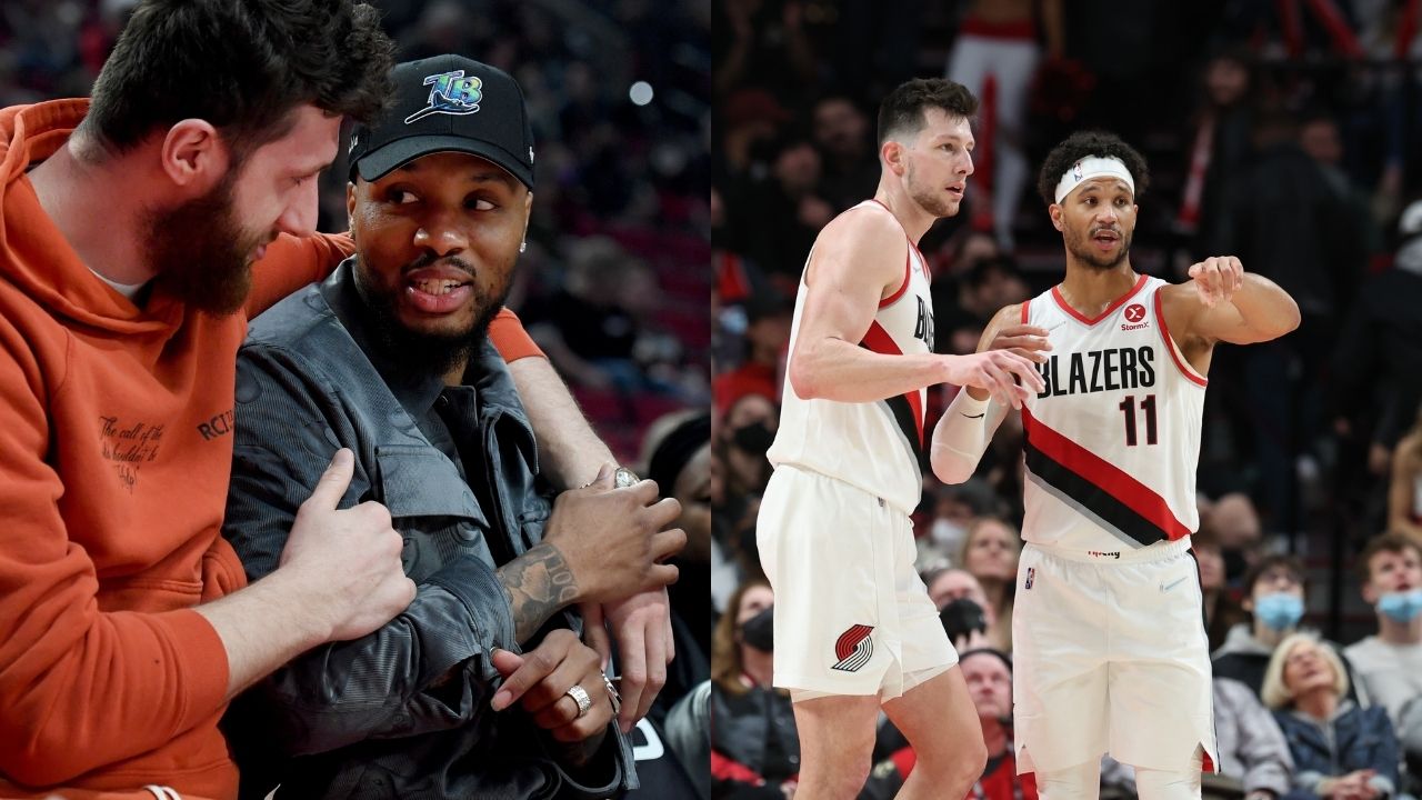 “Damian Lillard, run them pockets and write something nice about me!”: Josh Hart calls out his newest Blazers superstar teammate to sign him his jersey