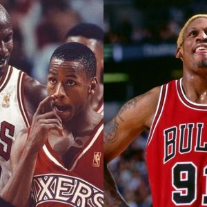 “Allen Iverson really fought Dennis Rodman his rookie season”: When the Sixers legend didn’t back down against ‘The Worm’ in a heated game against the Bulls