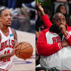 "DeMar DeRozan is a completely different dude in the playoffs": Fans criticize Bulls All-Star for going down without much fight on the back of a career best season
