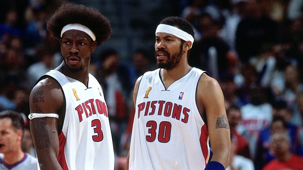 "One non-Wilt Chamberlain stat that will not be broken? Rasheed Wallace's 41 Tech fouls in a season!": The Detroit man was called the Dirty 30 for a reason