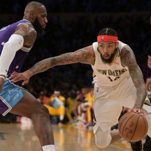 "Brandon Ingram yelled LeBrick after LeBron James' final shot!": Pelicans star ruthlessly clowns on Lakers star after grabbing massive 114-111 win