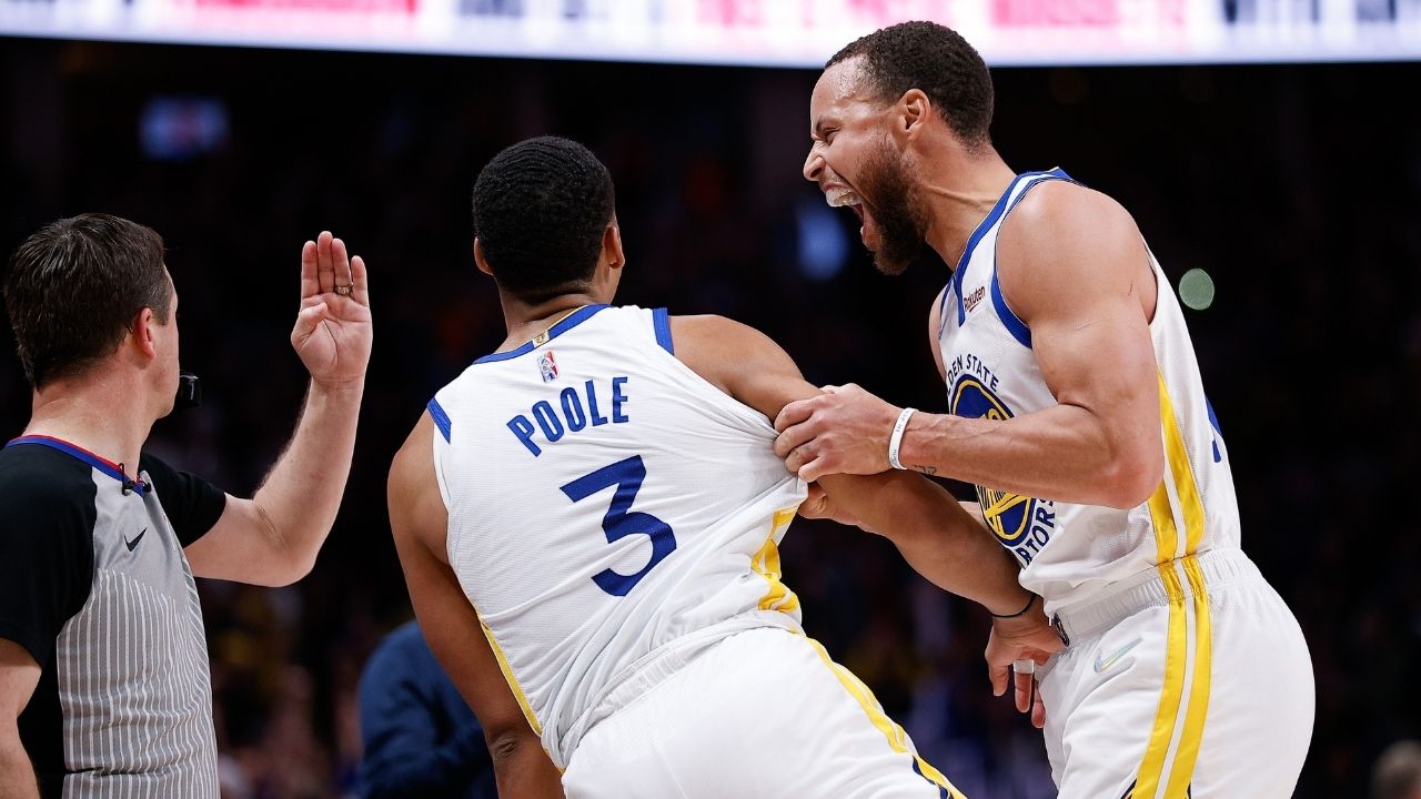 "Jordan Poole has become the Robin to Stephen Curry's Batman!": Warriors' duo becomes the first set of teammates to lead the NBA in FT shooting percentage