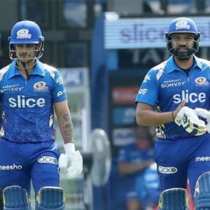 "Mere ko gaali de rahe hai": Ishan Kishan shares hilarious incident of Rohit Sharma abusing him because of dew factor during an IPL match at Wankhede Stadium