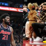 “76ers are going to get swept by Miami Heat”: Drake talks trash to Joel Embiid following blowout Raptors loss in Game 6