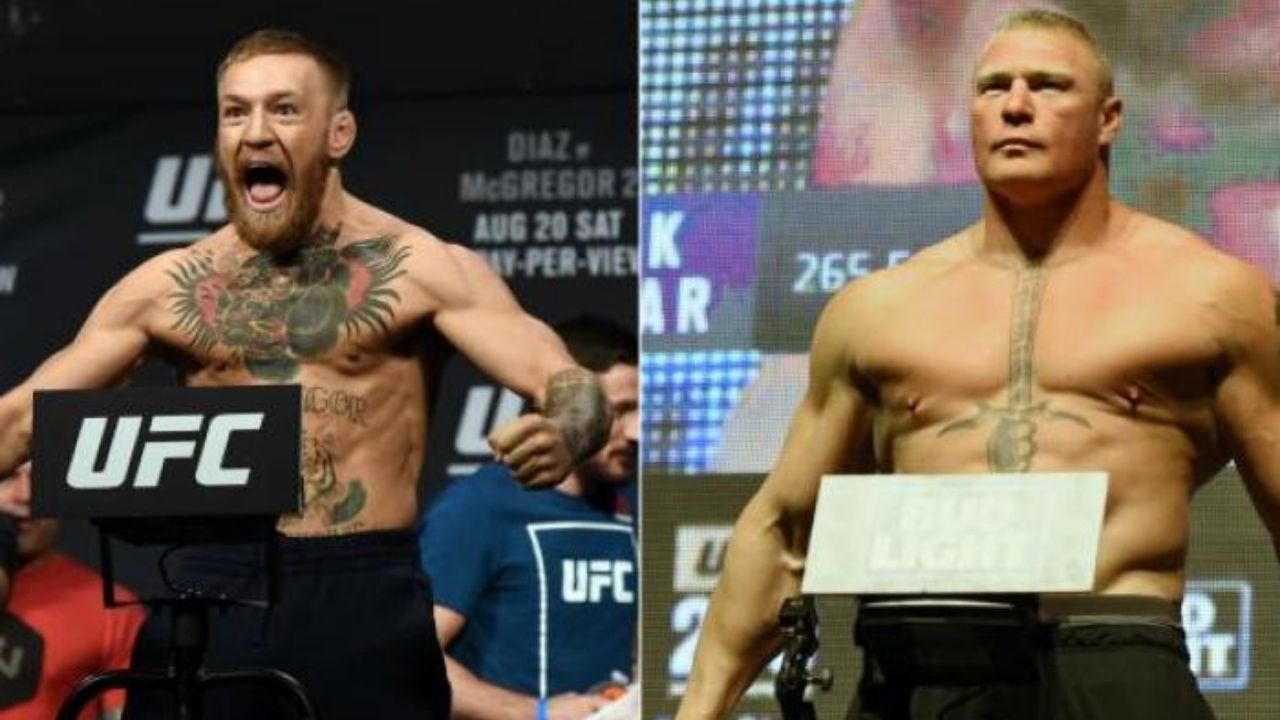 Conor McGregor Brock Lesnar