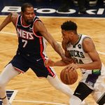 "Giannis Antetokounmpo is in THAT tier!": Kevin Durant says the Greek Freak is a ridiculously great player to watch