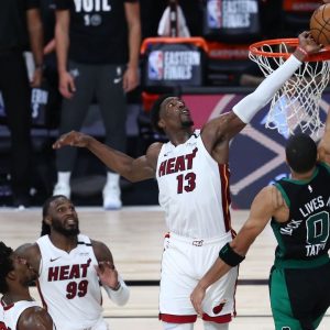 “I am gonna talk my sh*t to Jayson Tatum”: Bam Adebayo still raves about his block on Celtics superstar that left even Magic Johnson in awe