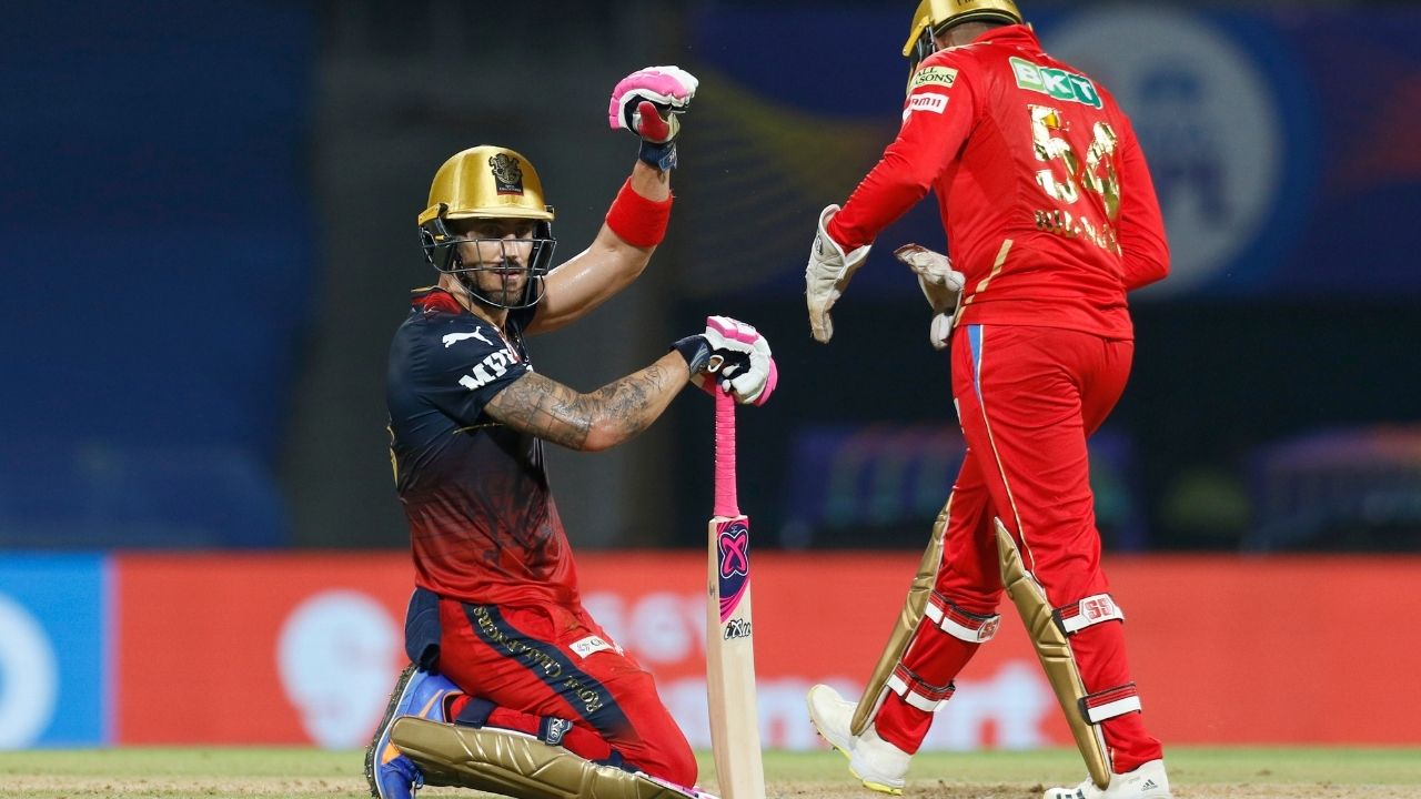 Faf du Plessis vs Kagiso Rabada IPL record: Faf du Plessis vs Punjab Kings stats and last 5 innings list