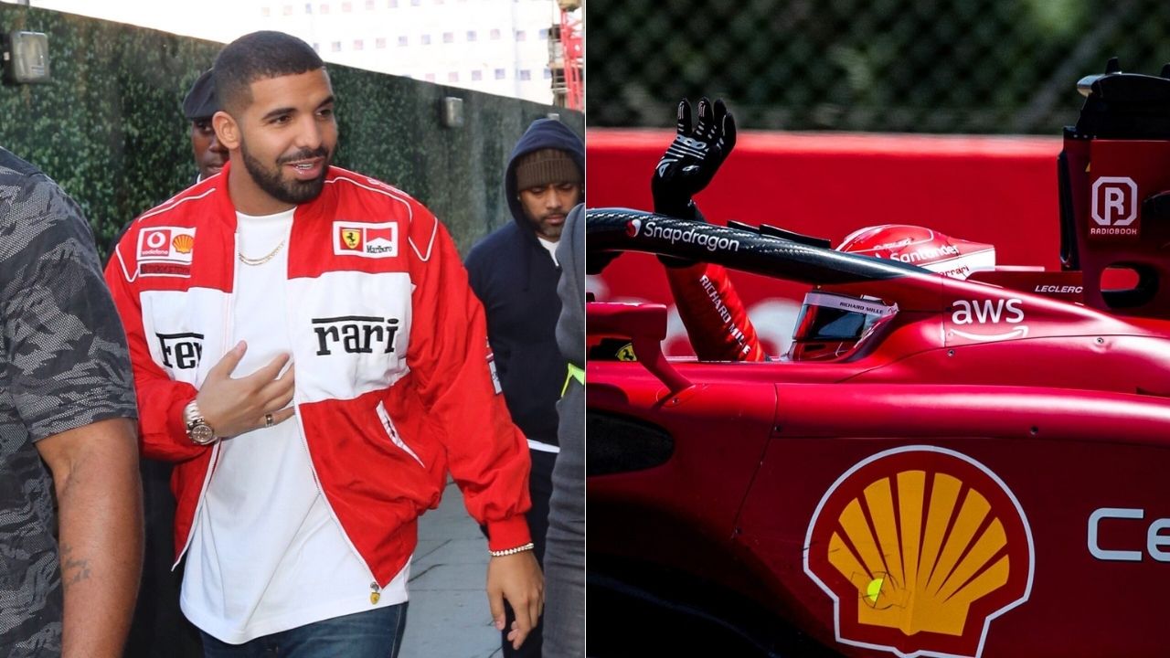 "First F1 bet, let's see how it goes"- Rapper Drake bets $300K on Charles Leclerc winning the Spanish Grand Prix and his connection with Nicholas Latifi