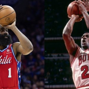 "DON’T EVER mention James Harden as a scorer in the same sentence with Michael Jordan again!": NBA Twitter mocks the Beard as Heat knock out Sixers