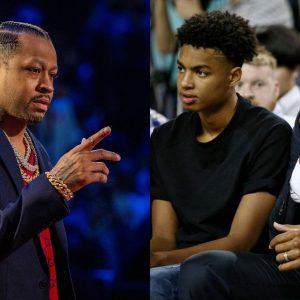 "Just be a great dude like your M---erf-k-ing Daddy": Allen Iverson gave Jett Howard some words of encouragement at Iverson Classic
