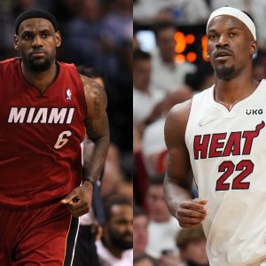 "Jimmy Butler surpassed LeBron James for a big record when facing elimination in a Conference Finals": The Heat star is breaking several NBA and franchise record
