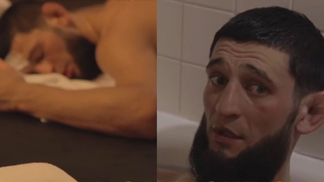 Khamzat Chimaev's scary weight cut