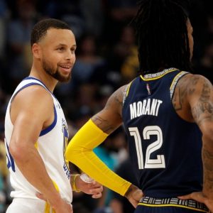 "Steph Curry may drop 10 bangs by halftime next game, don’t chirp the man, Ja Morant!": NBA Twitter reacts to Ja Morant trash-talking the 2015-16 NBA MVP after the win