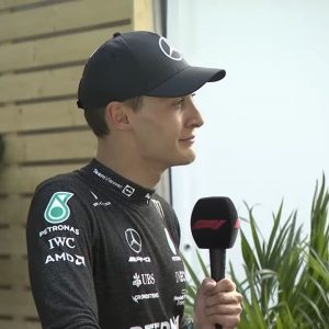 "It was frustrating when I had to give my position back to Lewis"- George Russell looks back on battling teammate Lewis Hamilton on track at the Miami GP