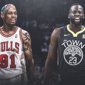 "Dennis Rodman vs Draymond Green would have 9 pts, 40000 rebounds, 400,000 techs": Kevin Durant and fans mock BR's hypothetical 1v1 between the two most impactful players of all time
