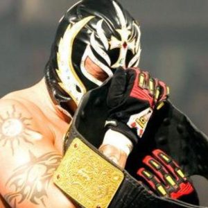 Was Rey Mysterio the first-ever masked World Champion in WWE