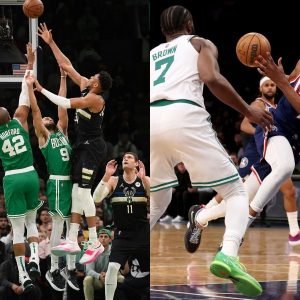 "Why is Giannis being called peak LeBron James while the Kevin Durant has fallen off?": NBA Twitter compares Greek Freak's inefficiency against Celtics with Slim Reaper's