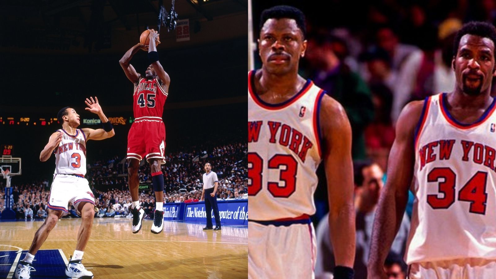 "Michael Jordan did that to John Starks, Charles Oakley AND Patrick Ewing???": When 'His Airness' destroyed the entire Knicks in one play 31-years ago