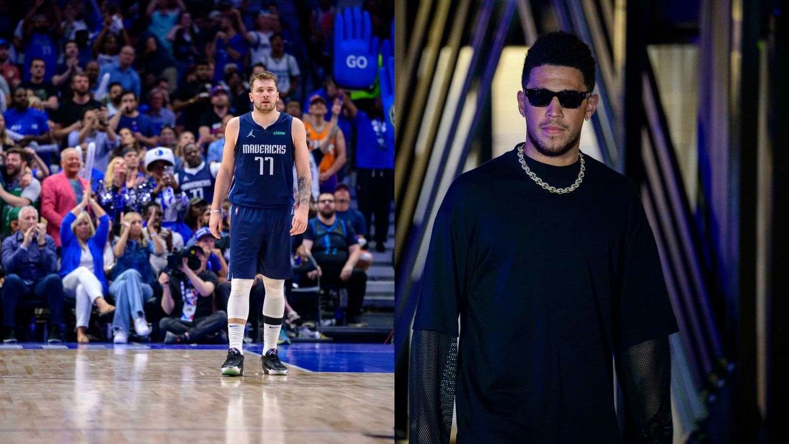 “Luka Doncic shoots 42.9% guarded by Devin Booker, other way around is 72.2%”: Mavericks and Suns guards are going all-in against each other with latter coming out better